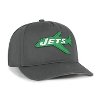 Men's '47  Charcoal New York Jets Hitch Adjustable Hat