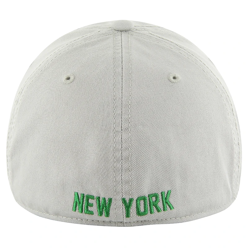Casquette ajustée classique New York Jets grise pour homme, modèle 47