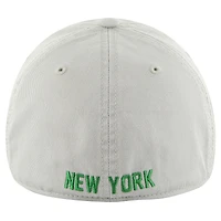 Casquette ajustée classique New York Jets grise pour homme, modèle 47