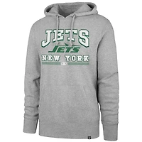 Sweat à capuche gris '47 New York Jets Legacy Packed House Headline pour hommes