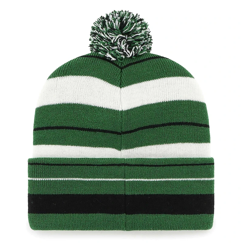 Men's '47 Green New York Jets Powerline Cuffed Knit Hat with Pom