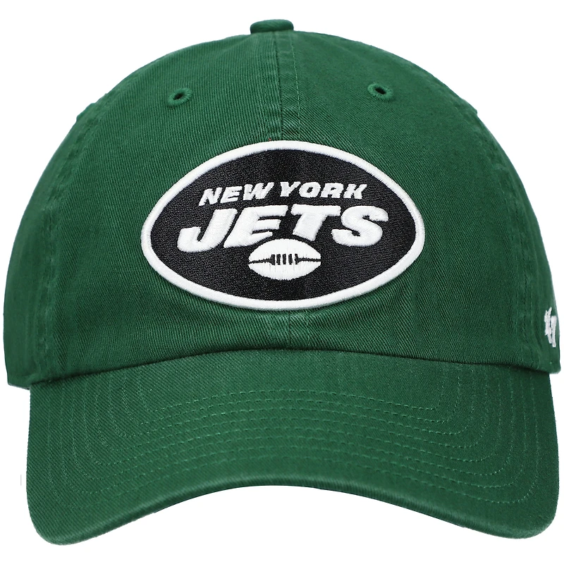 Casquette réglable pour homme '47 Green New York Jets Primary Clean Up
