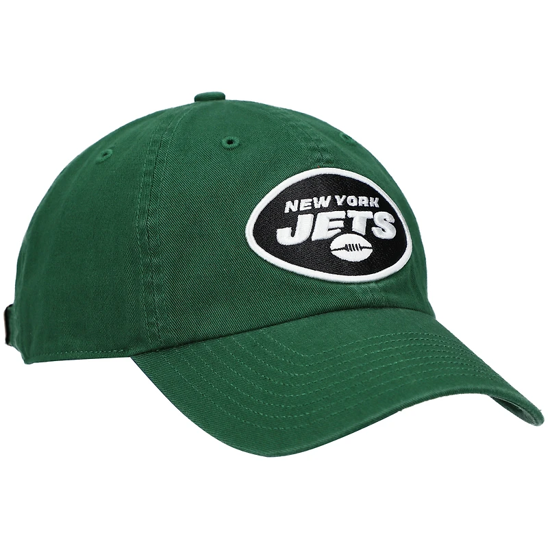 Men's '47 Green New York Jets Primary Clean Up Adjustable Hat