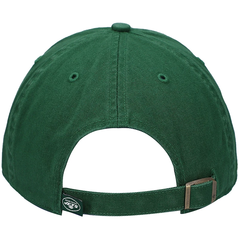Men's '47 Green New York Jets Primary Clean Up Adjustable Hat