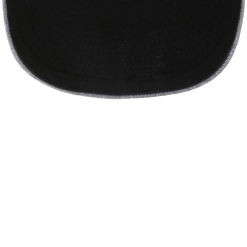 Men's '47 Heather Charcoal New York Jets Carbon Rope Trucker Adjustable Hat