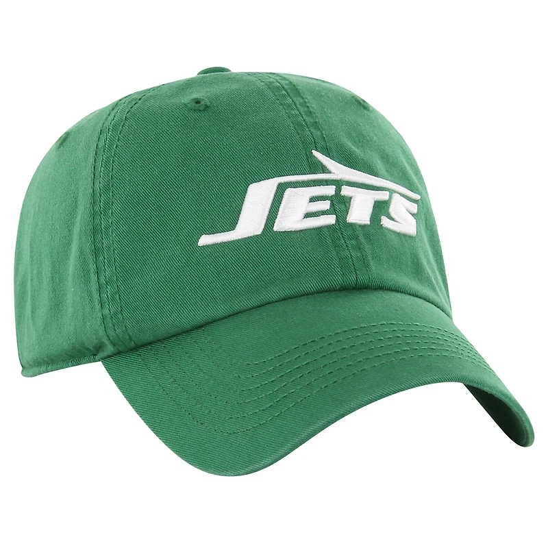 Men's '47 Kelly Green New York Jets Classic Franchise Fitted Hat