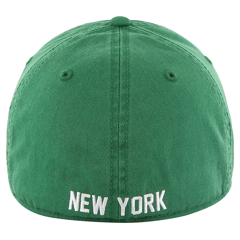 Men's '47 Kelly Green New York Jets Classic Franchise Fitted Hat