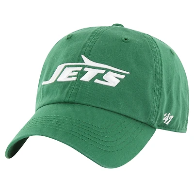 Men's '47 Kelly Green New York Jets Classic Franchise Fitted Hat