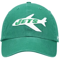 Men's '47 Kelly Green New York Jets Clean Up Adjustable Hat