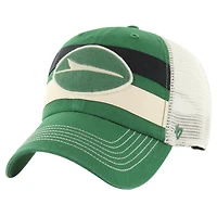 Men's '47 Kelly Green New York Jets Clubhouse Boon Clean-Up Trucker Adjustable Hat