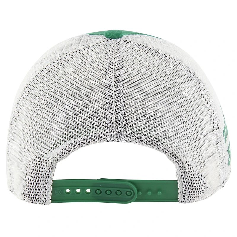 Men's '47 Kelly Green New York Jets Throwback Clubhouse Boon Clean-Up Trucker Adjustable Hat