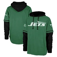 Sweat à capuche '47 Kelly Green New York Jets Throwback Shortstop pour hommes