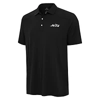 Polo Western noir Antigua pour homme des New York Jets