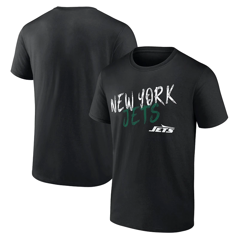 Men's Black New York Jets Hustle T-Shirt