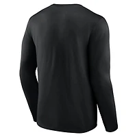 Men's  Black New York Jets Victory Arch Secondary Long Sleeve T-Shirt