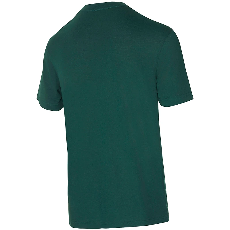 Ensemble t-shirt et pantalon en flanelle Avondale pour homme Concepts Sport vert/noir des New York Jets