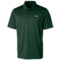 Polo extensible texturé à logo rétro des New York Jets pour homme, vert Cutter & Buck