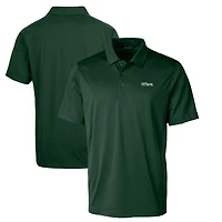 Polo extensible texturé à logo rétro des New York Jets pour homme, vert Cutter & Buck
