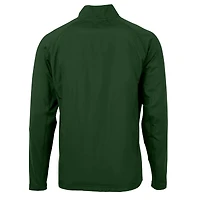 Men's Cutter & Buck  Hunter Green New York Jets Helmet Adapt Eco Knit Hybrid Recycled Full-Zip Jacket