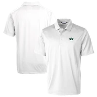 Polo extensible texturé Prospect blanc des New York Jets pour homme, Cutter & Buck
