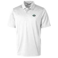 Polo extensible texturé Prospect blanc des New York Jets pour homme, Cutter & Buck