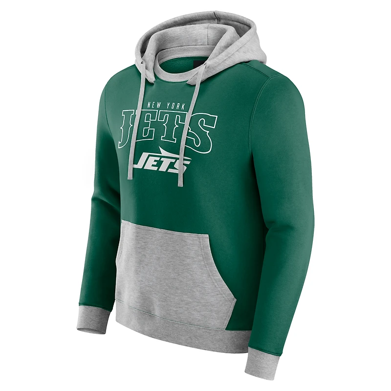 Men's Darius Rucker Collection by Fanatics Green New York Jets Coaches Hoodie