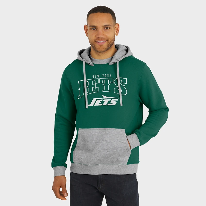 Men's Darius Rucker Collection by Fanatics Green New York Jets Coaches Hoodie