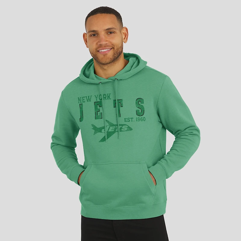 Men's Darius Rucker Collection by Fanatics  Kelly Green New York Jets Hoodie