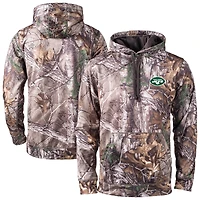 Men's Dunbrooke  Camo New York Jets Champion Tech Fleece Hoodie