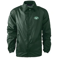 Coupe-vent classique à boutons-pression Dunbrooke Green New York Jets pour homme