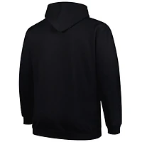 Sweat à capuche noir Fanatics New York Jets Big & Tall Pop pour hommes