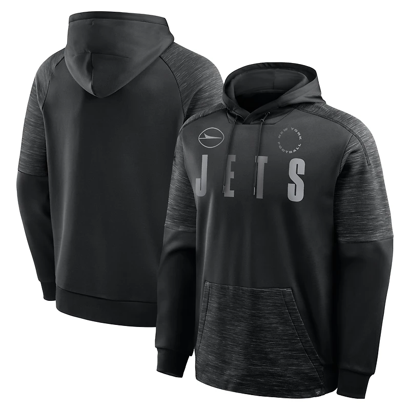 Sweat à capuche noir Fanatics New York Jets Chip Shot pour homme