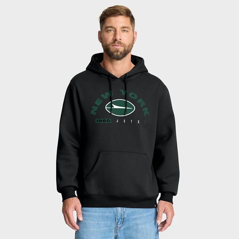 Men's Fanatics Black New York Jets Delay of Game Legacy Pullover Hoodie