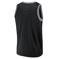 Débardeur noir Fanatics pour homme, maillot New York Jets Elements Future Ground