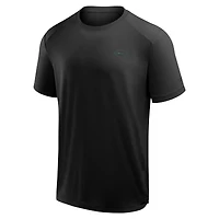 T-shirt noir fanatiques pour hommes New York Jets Front Office Move Mono