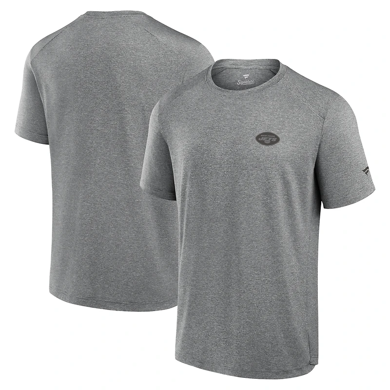T-shirt technique noir New York Jets Front Office Fanatics pour hommes