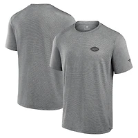 T-shirt technique noir New York Jets Front Office Fanatics pour hommes
