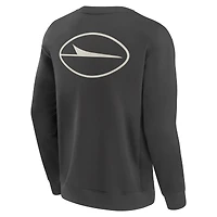 Men's Fanatics Charcoal New York Jets Elements Future Ground Lettering Pullover Sweatshirt