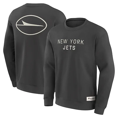 Sweat-shirt à capuche pour homme Fanatics Charcoal New York Jets Elements Future Ground Lettering