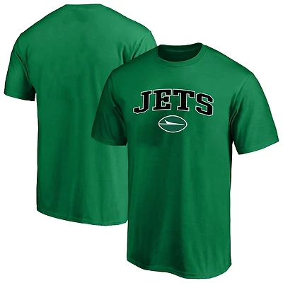 T-shirt Fanatics vert pour homme, logo arche, grandes tailles, New York Jets