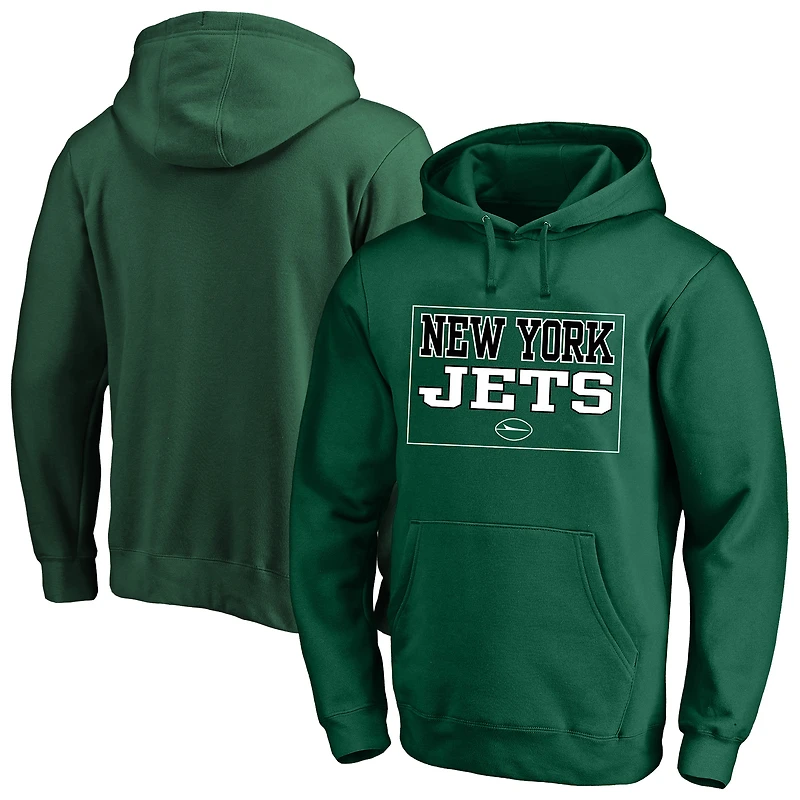 Sweat à capuche polaire vert Fanatics New York Jets pour hommes, grande taille