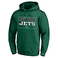 Sweat à capuche polaire vert Fanatics New York Jets pour hommes, grande taille