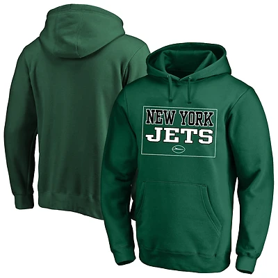 Sweat à capuche polaire vert Fanatics New York Jets pour hommes, grande taille