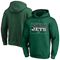 Sweat à capuche polaire vert Fanatics New York Jets pour hommes, grande taille