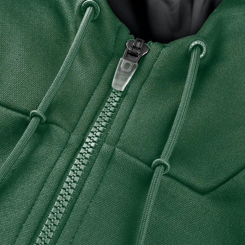 Men's Fanatics Green New York Jets Checkdown Pass Full-Zip Hoodie