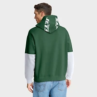 Sweat à capuche vert Fanatics pour homme avec casque des New York Jets