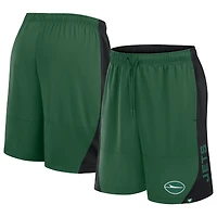 Short sans défense New York Jets vert fanatiques pour homme