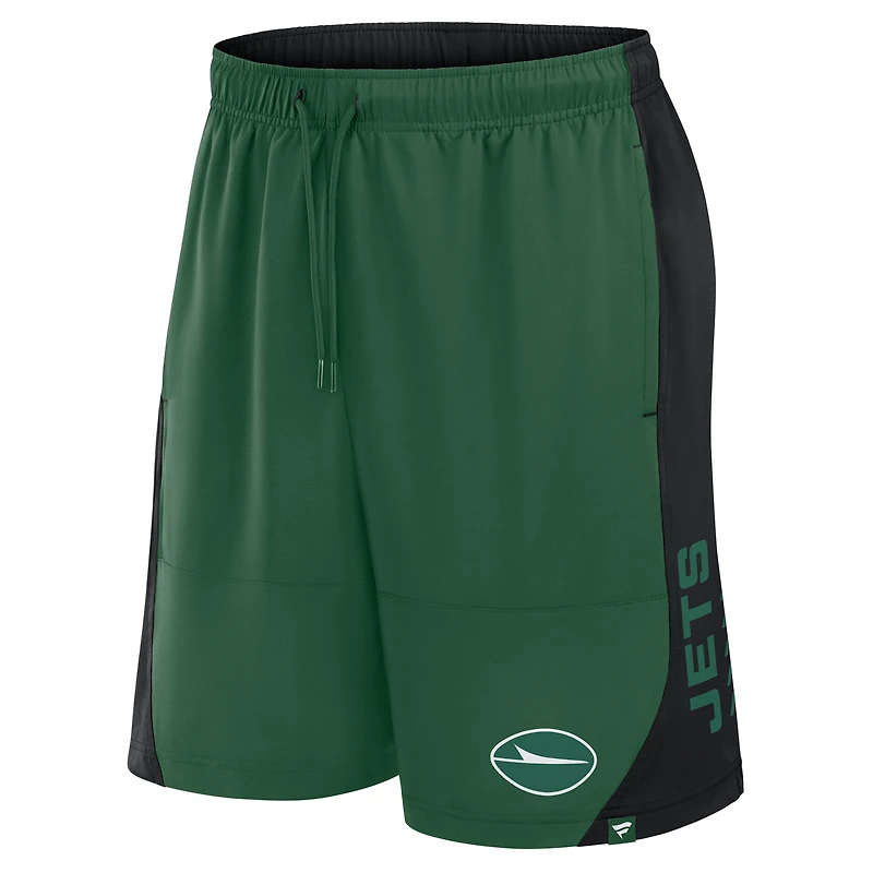 Short sans défense New York Jets vert fanatiques pour homme