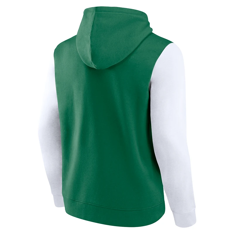Sweat à capuche en polaire Fanatics Kelly Green New York Jets pour hommes