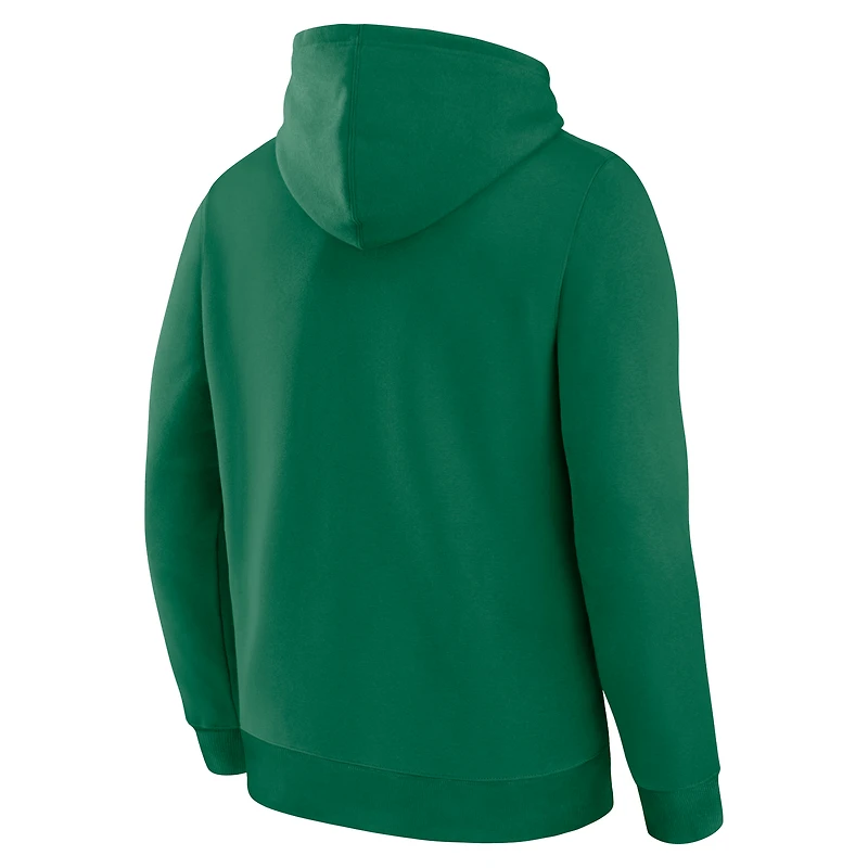 Men's Fanatics Kelly Green New York Jets Fumblerooski Legacy Pullover Hoodie